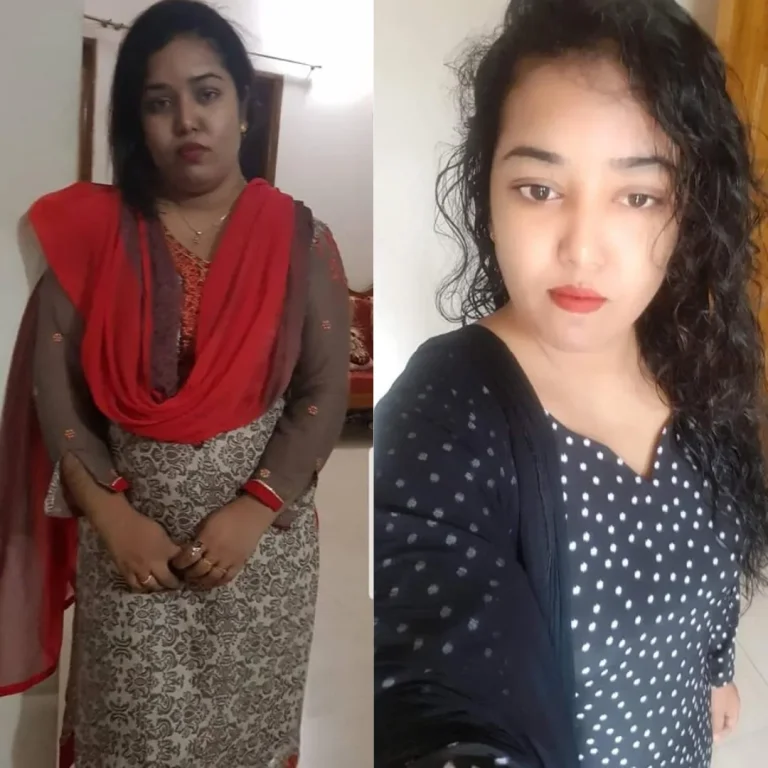 Before and after photo of an Xtreme Fitness & Diet Solution client